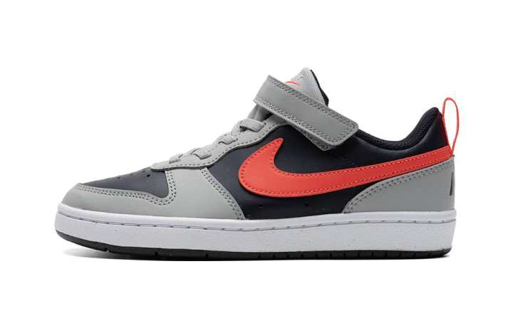 Nike Nike Court Borough Low Recraft PS 'Light Smoke Bright Crimson'