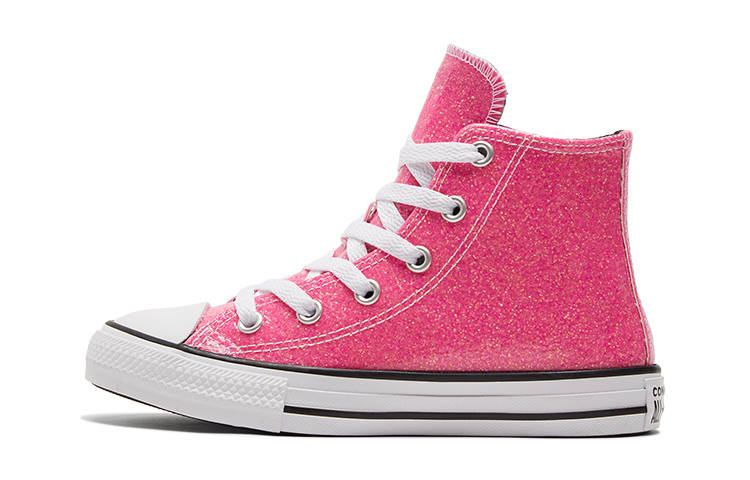Converse Chuck Taylor All Star High top Kids Canvas Shoes Fuchsia Teenagers