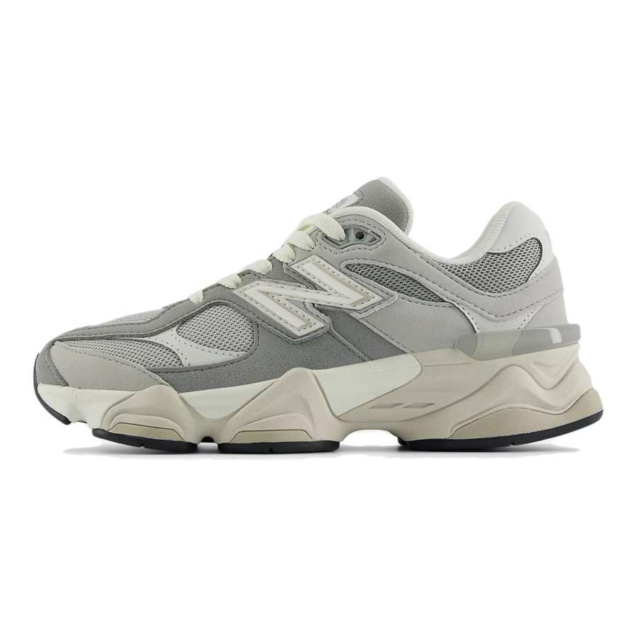 New Balance New Balance NB 9060 Abrasion Resistant Low top Kids Lifestyle Shoes Gray White Unisex