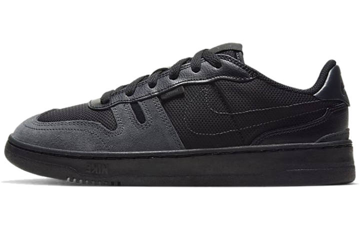 Nike Nike Squash Type Slip Resistant Low top Skateboard Shoes Black Gray Unisex