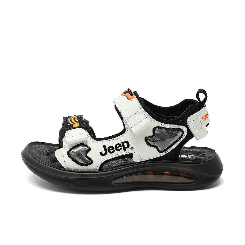Jeep Children's Sandals White/Orange Kids'