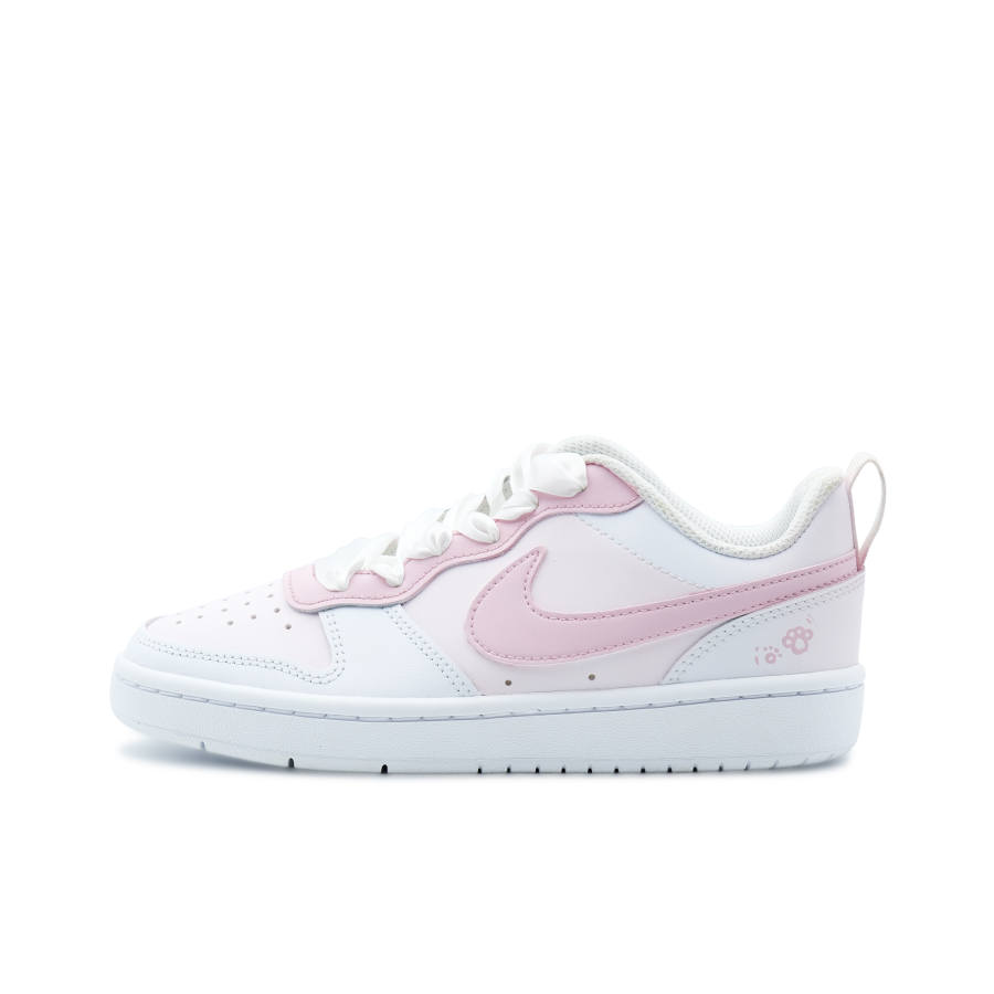 Nike Nike Court Borough Sweetheart Meow Graffiti Slip Resistant Abrasion Resistant Slip Resistant Abrasion Resistant