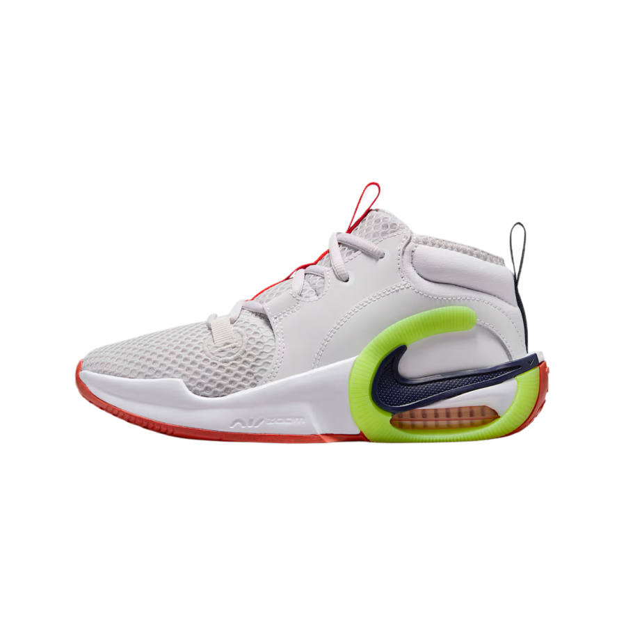 Nike Nike Air Zoom Crossover 2 SE Synthetic Leather Low top Children's Basketball Shoes Gray Teenagers
