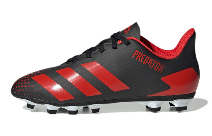Adidas Adidas Predator 20.4 Predator 20.4 Flexible Ground Boots J, Round Toe, Adjustable Laces, Comfortable Abrasion Resistant