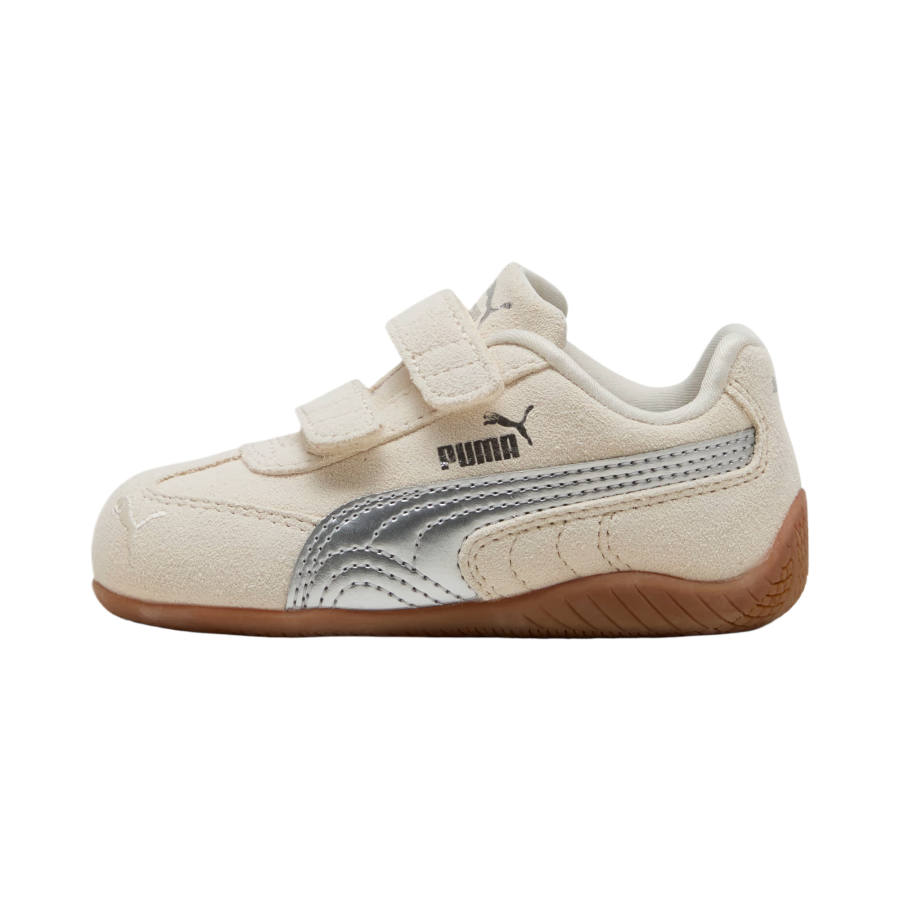 PUMA Speedcat Cushioning Abrasion Resistant Breathable Low top Toddler Shoes Beige Infant And Toddler