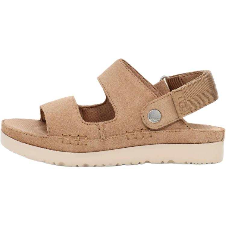 UGG Goldenstar Glide Abrasion Resistant Abrasion Resistant Low top Children's Sandals Brown Kids'