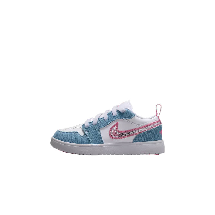 Jordan Jordan 1 Kids' Skateboarding Shoes Blue White Children Aged 3 7 Years Old