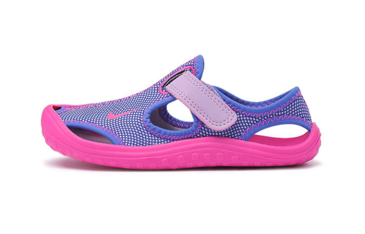 Nike Nike Sunray Protect Children's Sandals Pink Purple Children Aged 3 7 Years Old