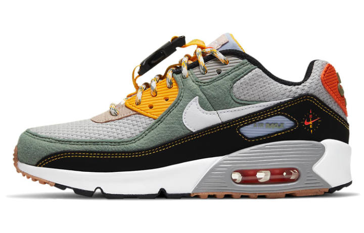 Nike Nike Air Max 90 Buckle Spiral Sage GS