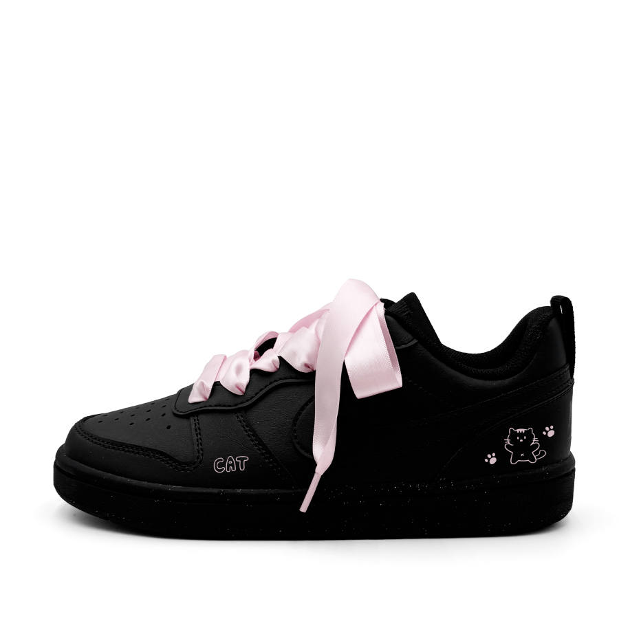 Nike Nike Court Borough Happiness Kitten Synthetic Leather Abrasion Resistant Abrasion Resistant Low top
