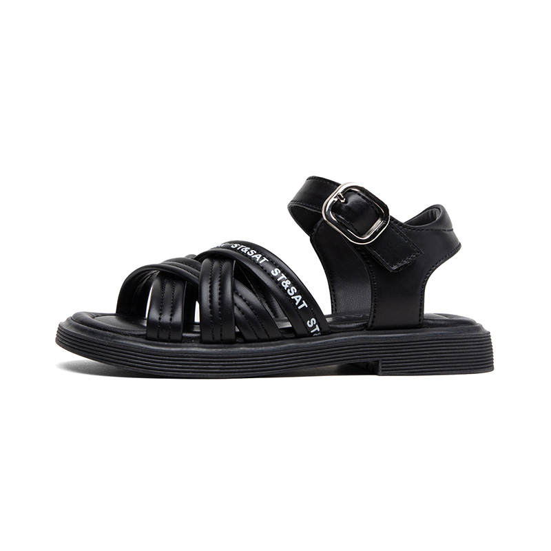ST&SAT Slip Resistant Cushioning Abrasion Resistant Breathable Lightweight Children's Sandals Kids'