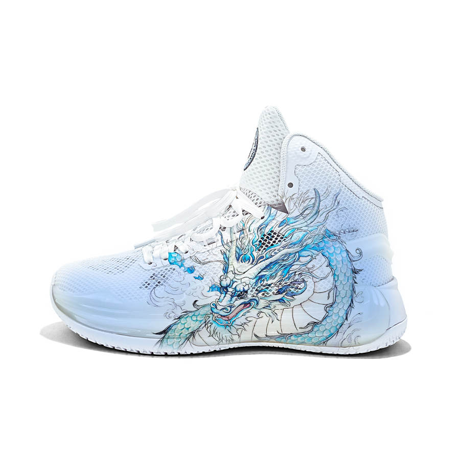 ZUOLENGCHAN Mesh Cushioning Slip Resistant Abrasion Resistant Breathable High top Basketball Shoes Unisex