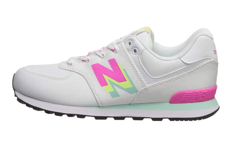 New Balance New Balance NB 574 Athleisure Low top Kids' Running Shoes White Purple Teenagers