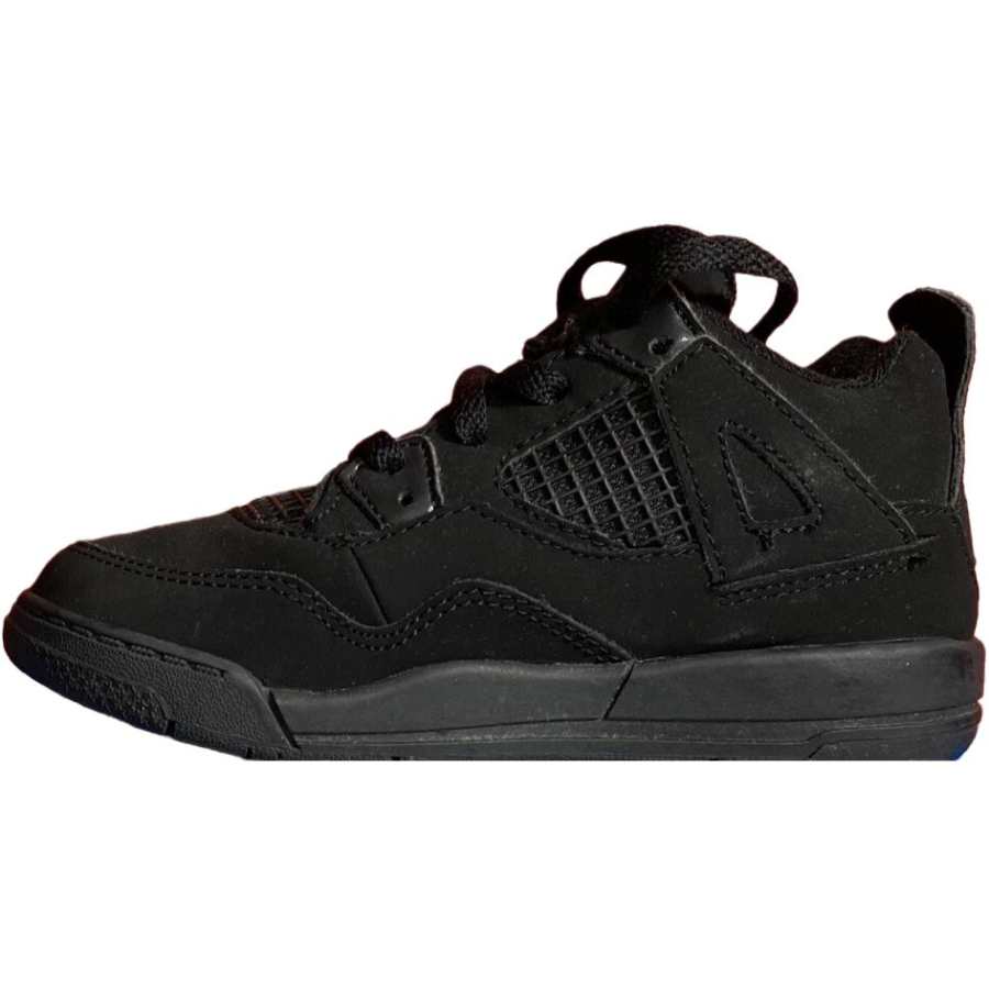 Jordan Jordan Air Jordan 4 Mid top Toddler Shoes Black Infant And Toddler