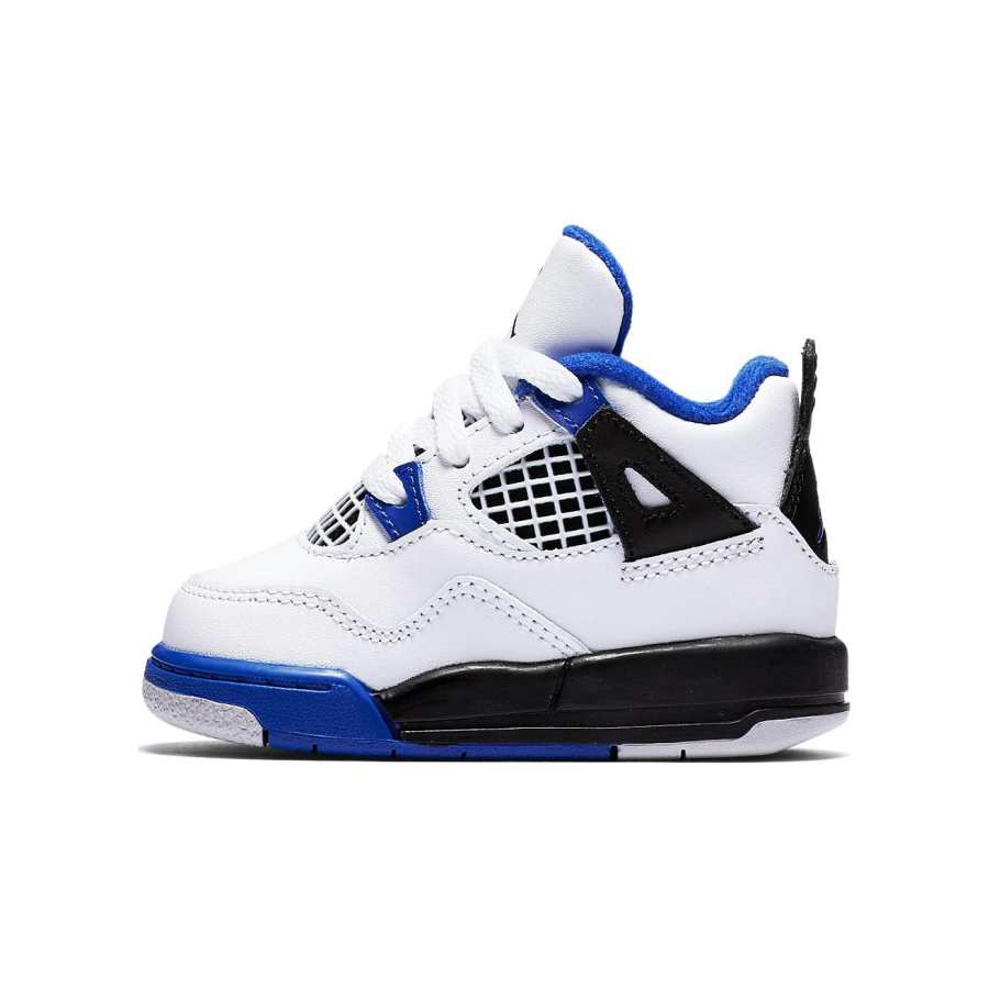 Jordan Jordan Air Jordan 4 Cushioning Abrasion Resistant Cushioning, Wear Resistant High top Toddler Shoes Gray Purple