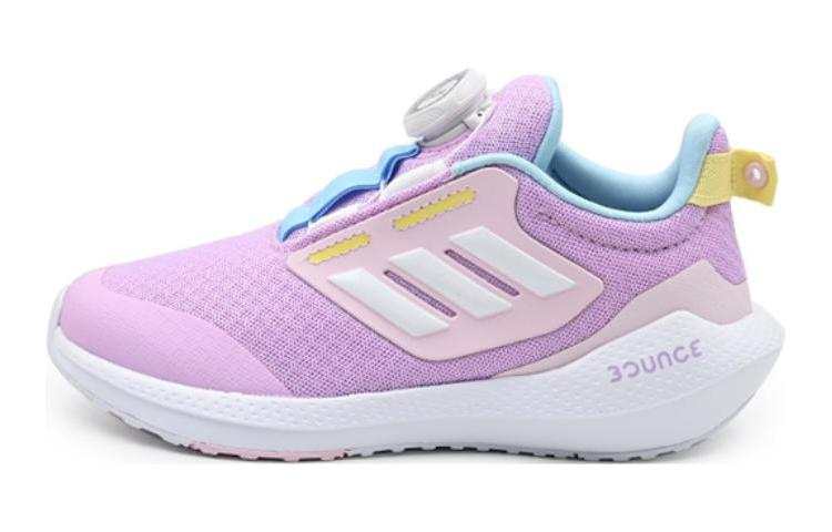Adidas Adidas EQ21 Run Boa Bounce Abrasion Resistant Breathable Low top Kids' Running Shoes Light Purple Kids'