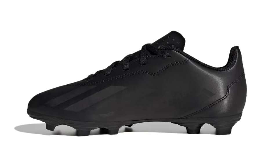 Adidas Adidas X Crazyfast.4 Slip Resistant Cushioning Slip Resistant Cushioning Low top Kids' Soccer Shoes Black Kids'