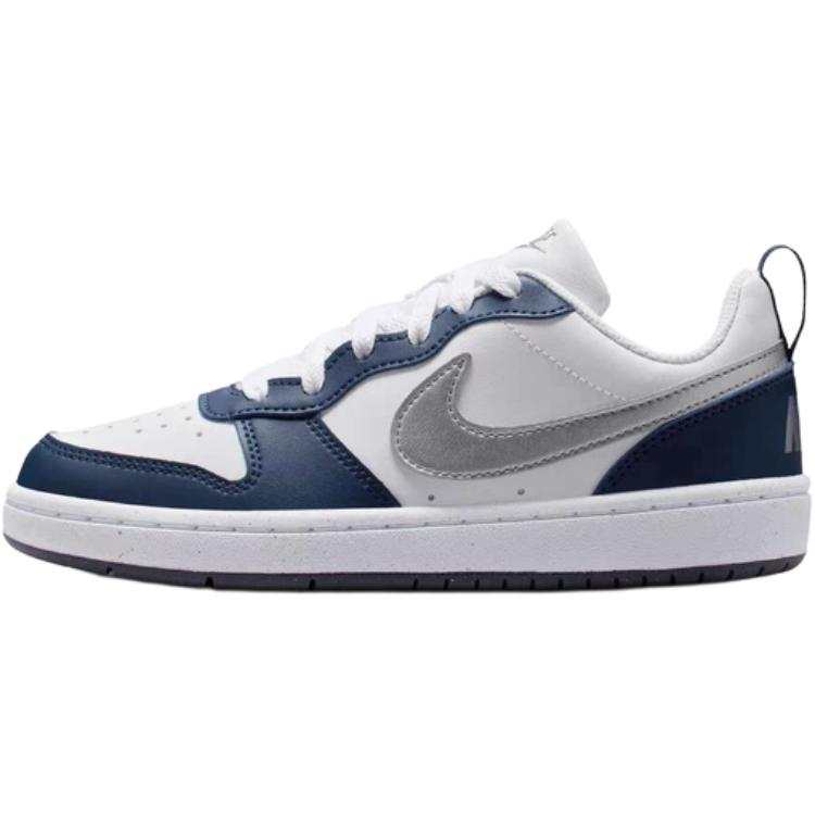 Nike Nike Court Borough Low top Skateboard Shoes White Blue Unisex