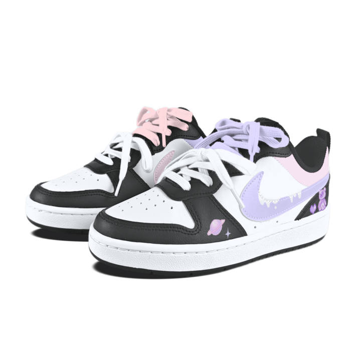 Nike Nike Court Borough 2 Doll Planet Skateboard Shoes Teenagers
