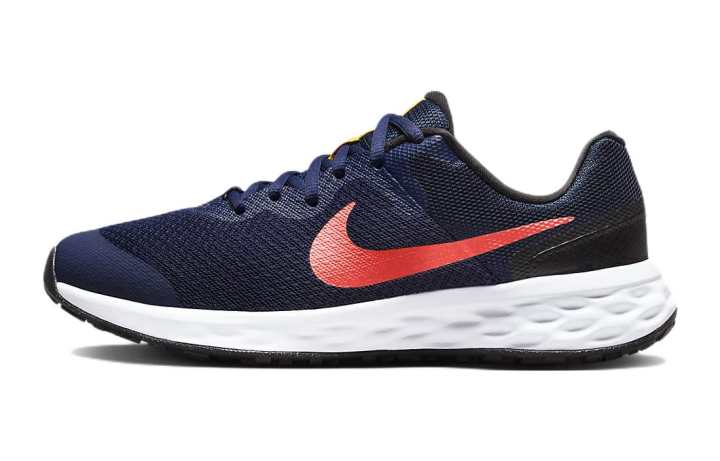 Nike Nike REVOLUTION 6 Slip Resistant Cushioning Abrasion Resistant Cushioning Slip Resistant Abrasion Resistant Low top