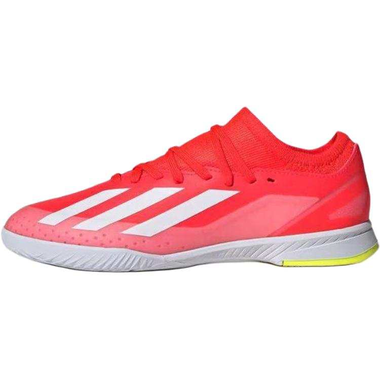 Adidas Adidas X Crazyfast.3 League Cushioning Breathable Low top Kids' Soccer Shoes Red White Kids'