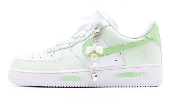 Nike Nike Air Force 1 Synthetic Leather Slip Resistant Abrasion Resistant Slip Resistant Abrasion Resistant Low top