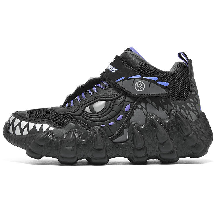 Skechers Abrasion Resistant Low top Kids Lifestyle Shoes Black Gray