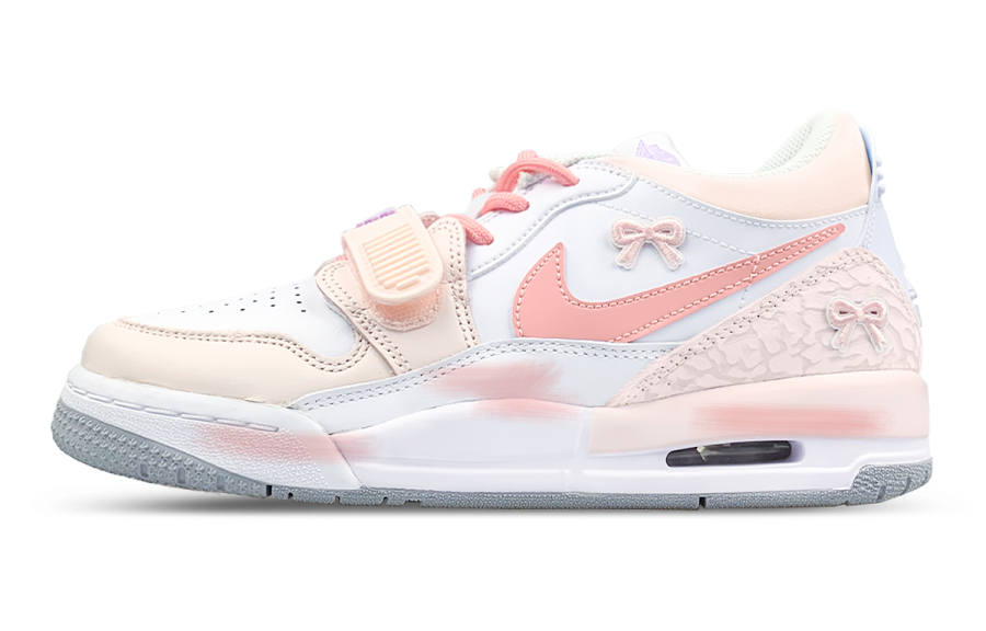 Jordan Jordan Legacy 312 Low top Children's Basketball Shoes Pink Teenagers