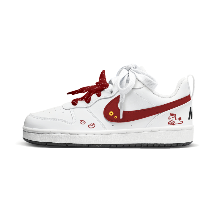 Nike Nike Court Borough Instant Wealth A Synthetic Leather Abrasion Resistant Abrasion Resistant Low top