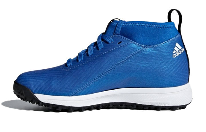 Adidas Adidas Rapida Turf Nemeziz K Breathable Mid top Kids' Running Shoes Blue White Kids'