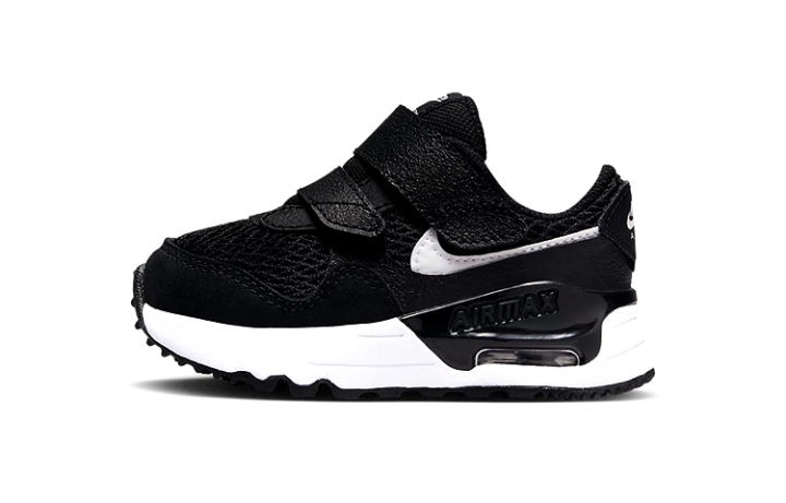 Nike Nike Air Max SYSTM Cushioning, Wear Resistant Low top Toddler Shoes Black Infant And Toddler