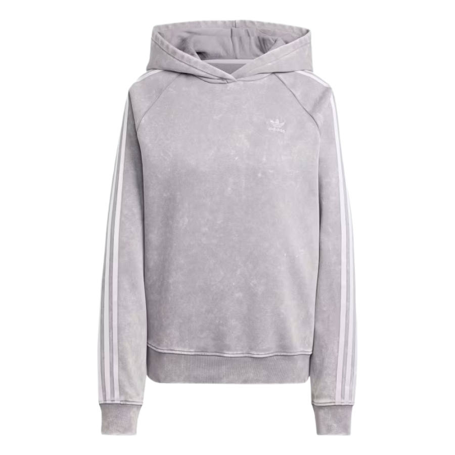 Adidas Originals three-stripe raglan-sleeves hoodie