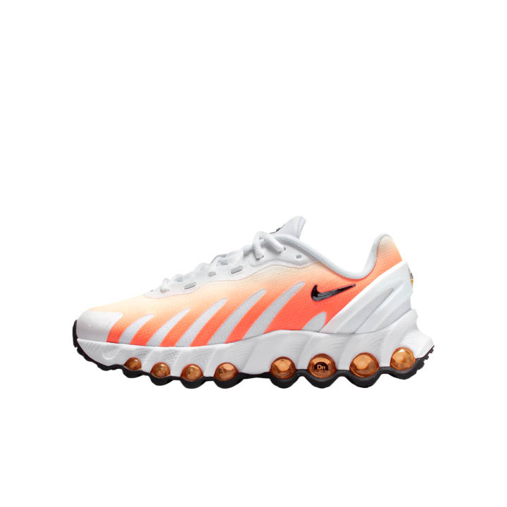 Nike Nike Air Max Dn8 Mesh Low top Running Shoes White/Total Orange/Black Unisex