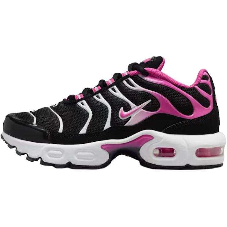 Nike Nike Air Max Plus Abrasion Resistant Low top Kids Lifestyle Shoes Black Children Aged 3 7 Years Old