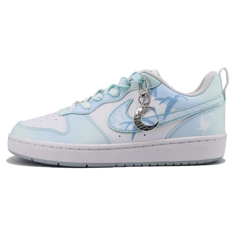 Nike Nike Court Borough Moon Bamboo Light Dream Low top Kids' Skateboarding Shoes Blue Teenagers