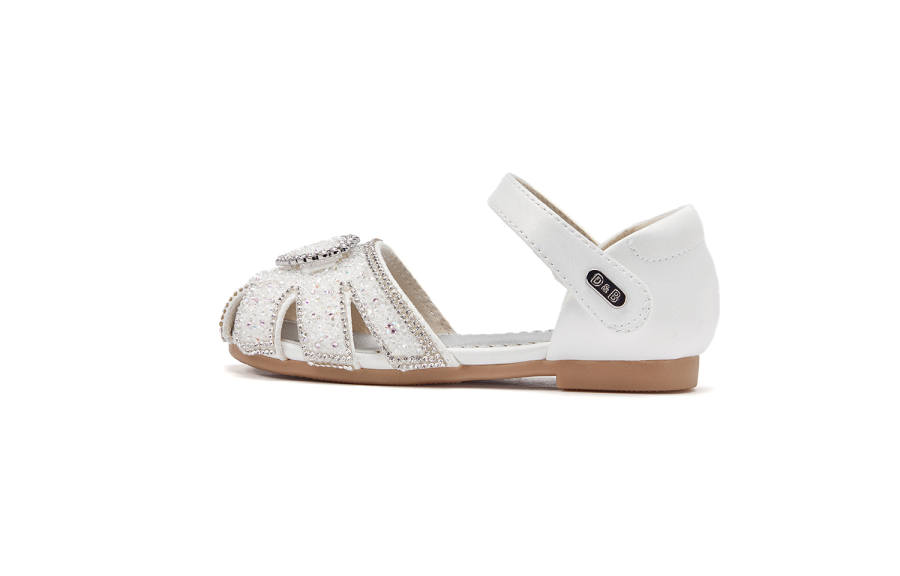 DAVE&BELLA Slip Resistant, Abrasion Resistant, Breathable Children's Sandals Ecru Children Aged 3 7 Years Old