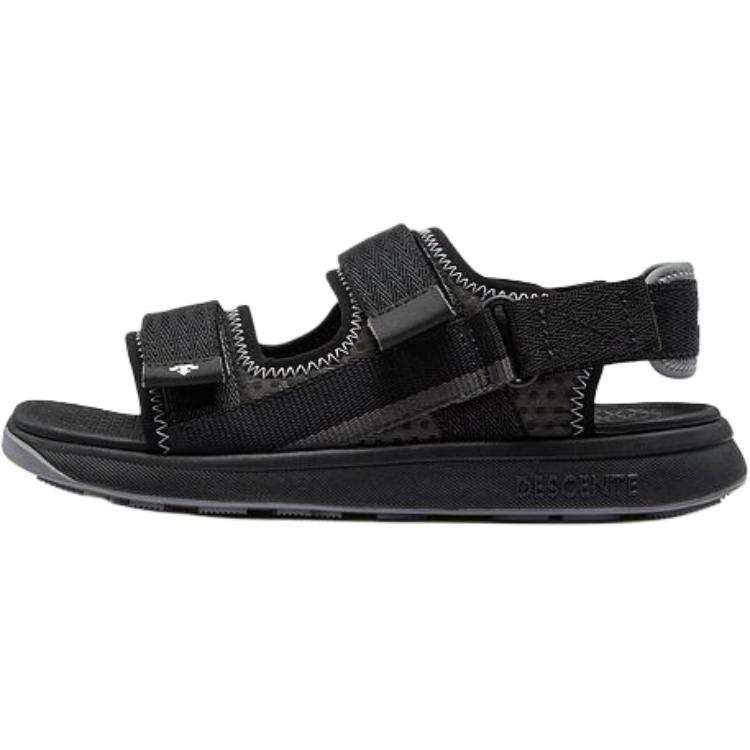 DESCENTE Movewear Slip Resistant Abrasion Resistant Slip Resistant Abrasion Resistant Low top Children's Sandals Black