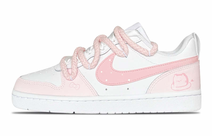 Nike Nike Court Borough Low top Kids' Skateboarding Shoes Pink Teenagers