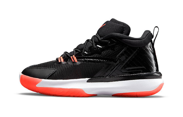 Jordan Jordan Zion 1 Infrared Zion, Infrared Slip Resistant Abrasion Resistant Cushioning Mid top Performance Basketball Shoes