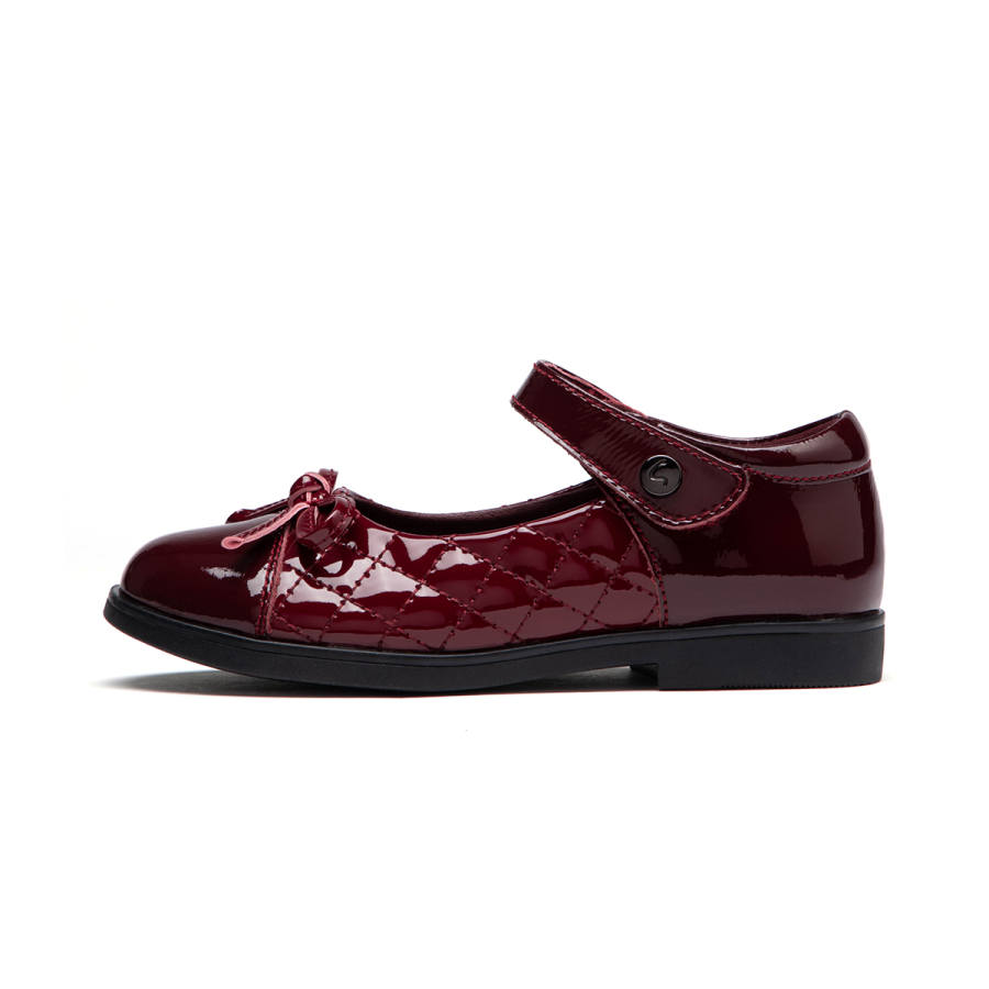Satchi Patent Leather Wear resistant And Lightweight Low top Kids' Leather Shoes Kids'