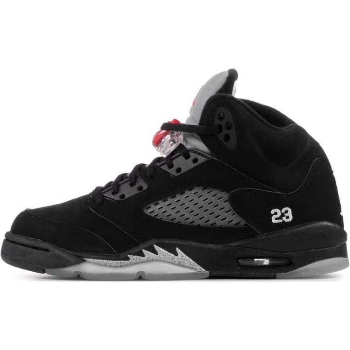 Jordan Jordan Air Jordan 5 Mid top Basketball Shoes Black Unisex