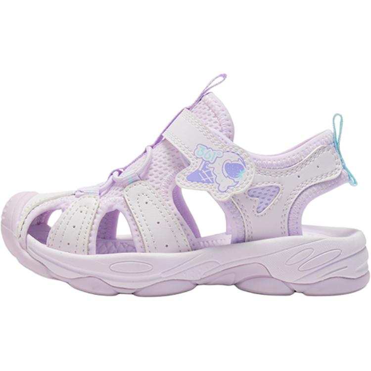 361°KIDS Slip Resistant Abrasion Resistant Children's Sandals Purple Children Aged 3 7 Years Old