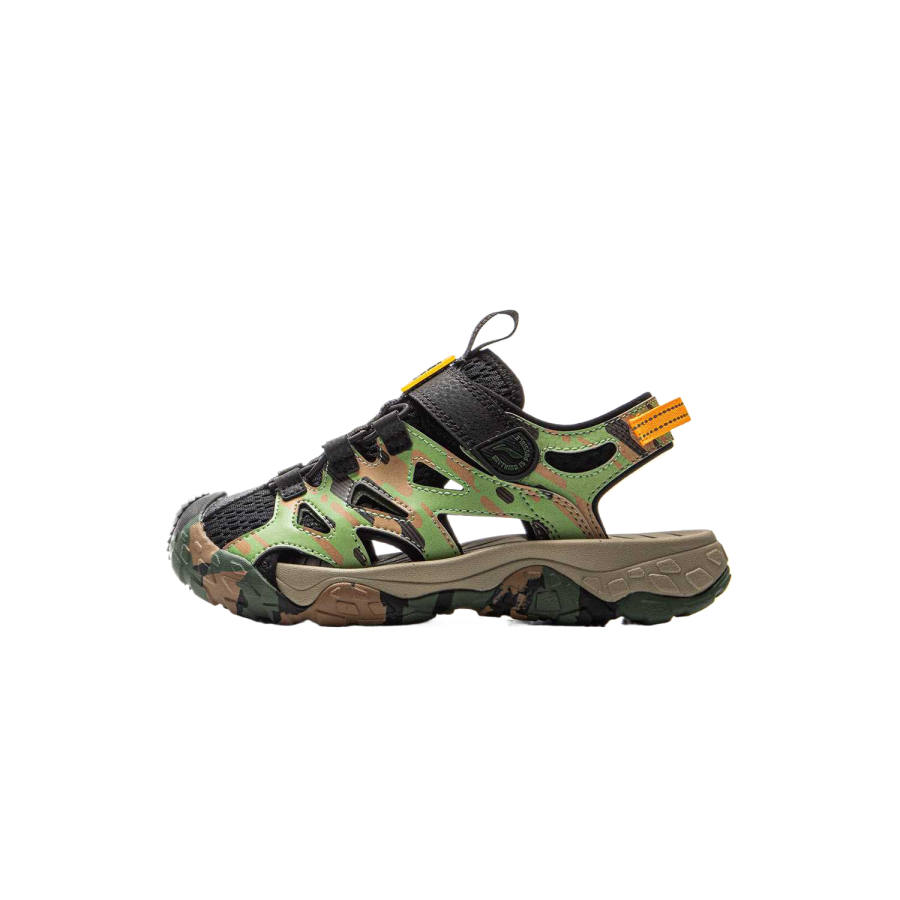 Li-Ning YOUNG Li Ning YOUNG Outdoor Children's Sandals Black Children Aged 3 7 Years Old