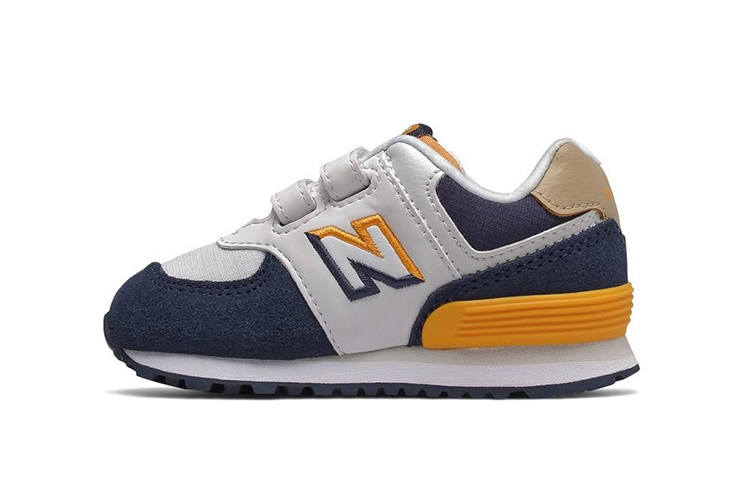 New Balance New Balance NB 574 Fashion Low top Toddler Shoes Blue White Infant And Toddler