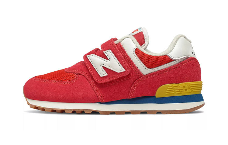 New Balance New Balance NB 574 Casual Shoes Red Children Aged 3 7 Years Old