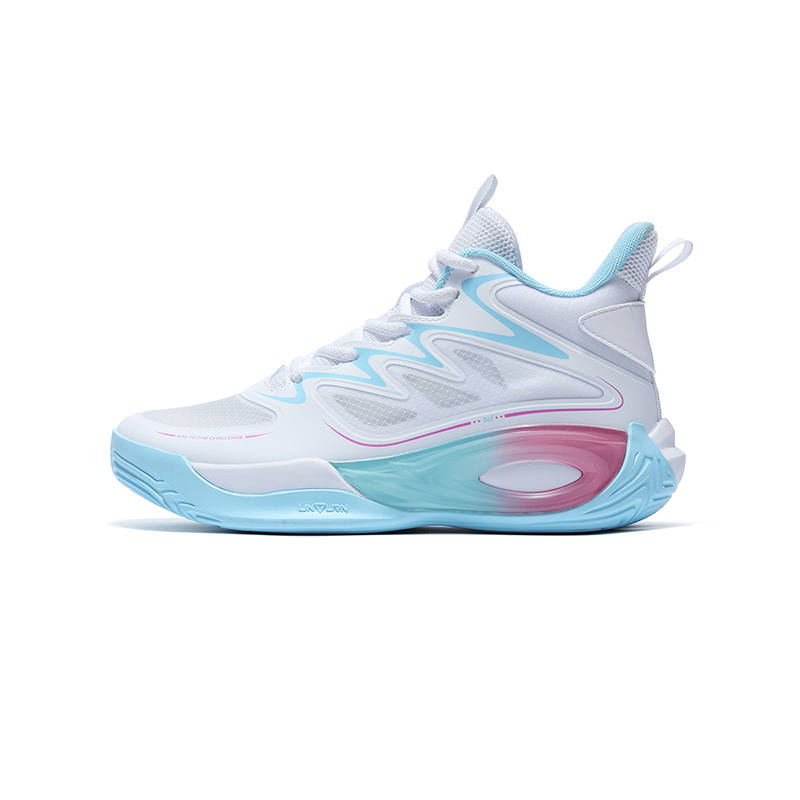 361°KIDS Slip Resistant Breathable Abrasion Resistant Lightweight Cushioning Mid top Children's Basketball Shoes
