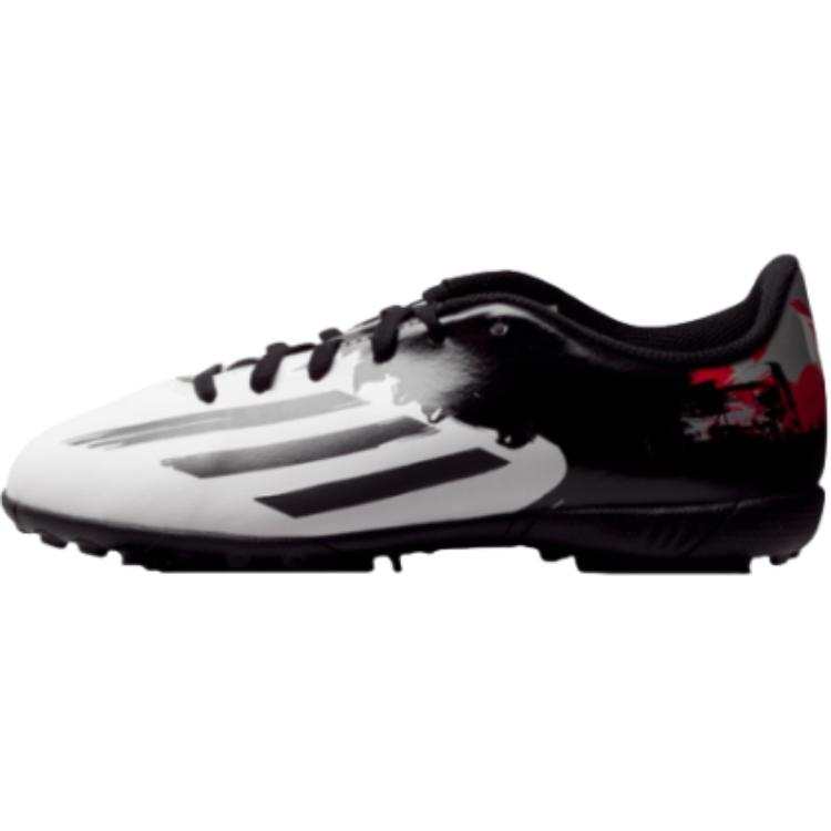Adidas Adidas Messi Slip Resistant Abrasion Resistant Low top Kids' Soccer Shoes Black White Kids'