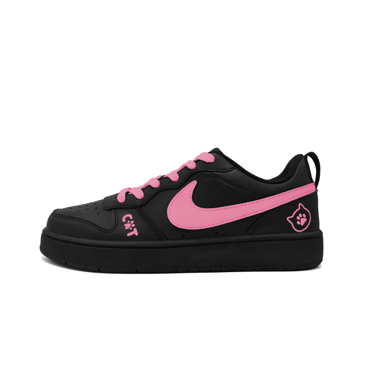 Nike Nike Court Borough Leather Slip Resistant Abrasion Resistant Slip Resistant Abrasion Resistant Low top Skateboard Shoes