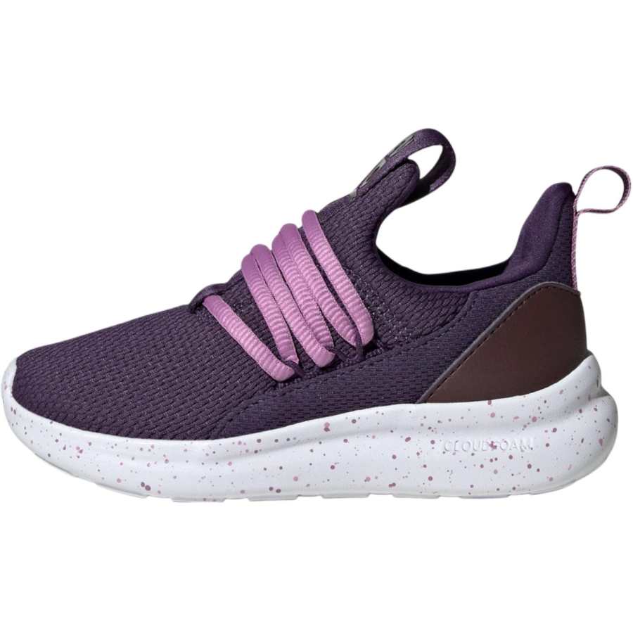 Adidas Adidas LITE RACER ADAPT 7.0 Abrasion Resistant Breathable Low top Kids' Running Shoes Purple Teenagers