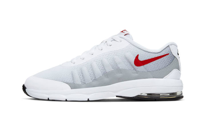 Nike Nike Air Max Invigor Kids Lifestyle Shoes Light Gray Red Children Aged 3 7 Years Old